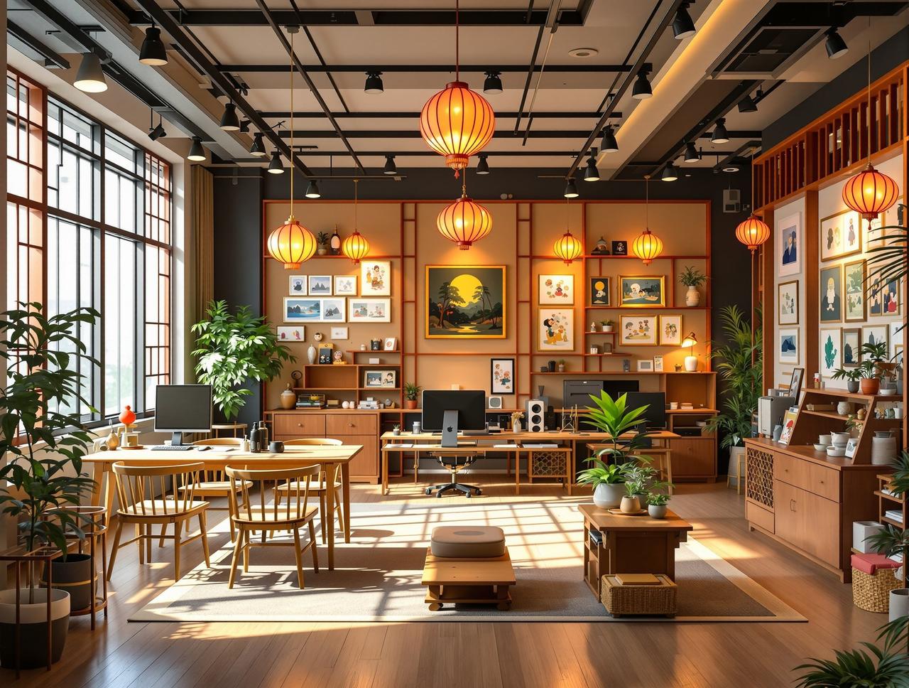 ai短剧网工作室 ai短剧网品牌故事 - 动画工作室温馨场景